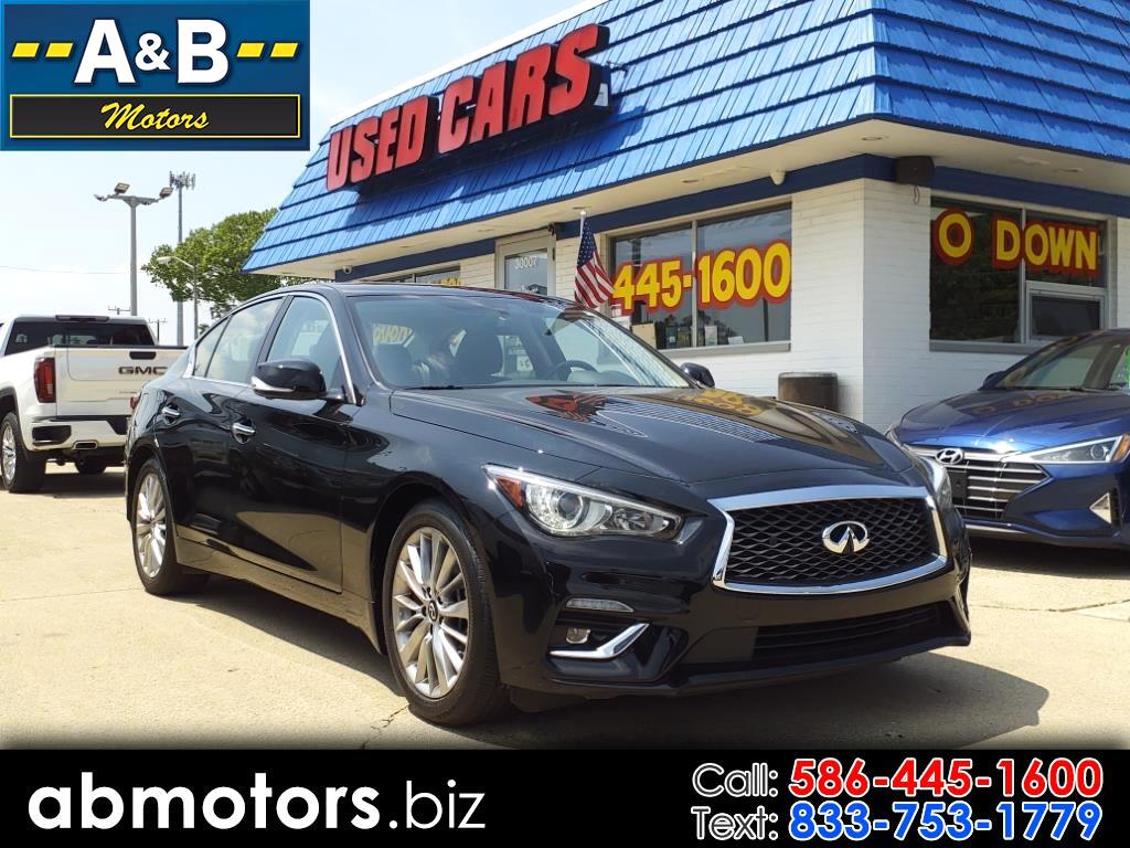 Infiniti Q50 3.0t LUXE AWD 2021