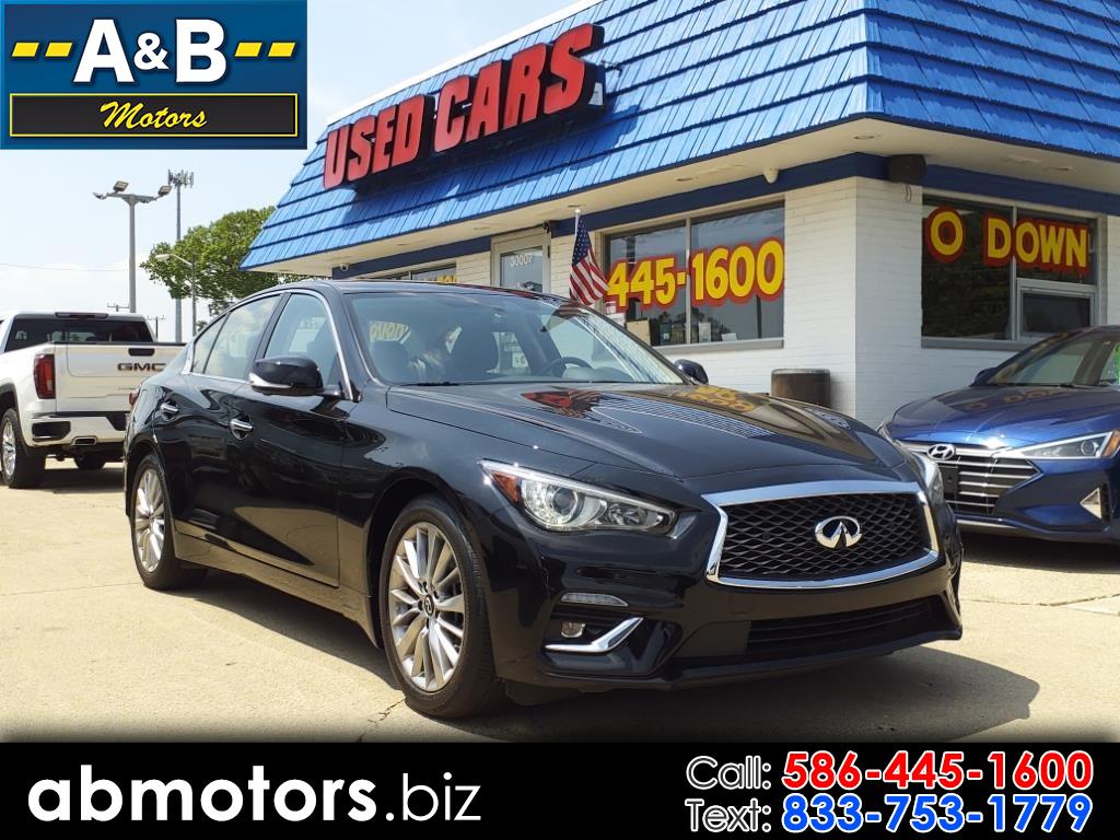 Infiniti Q50 3.0t LUXE AWD 2021