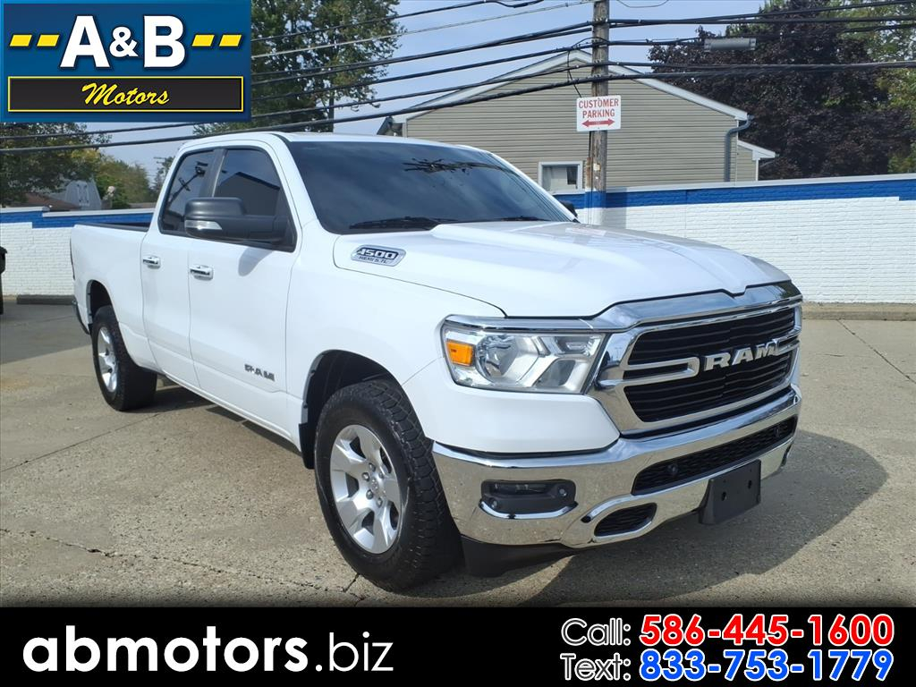 2020 RAM 1500 Big Horn 4x2 Quad Cab 6'4" Box