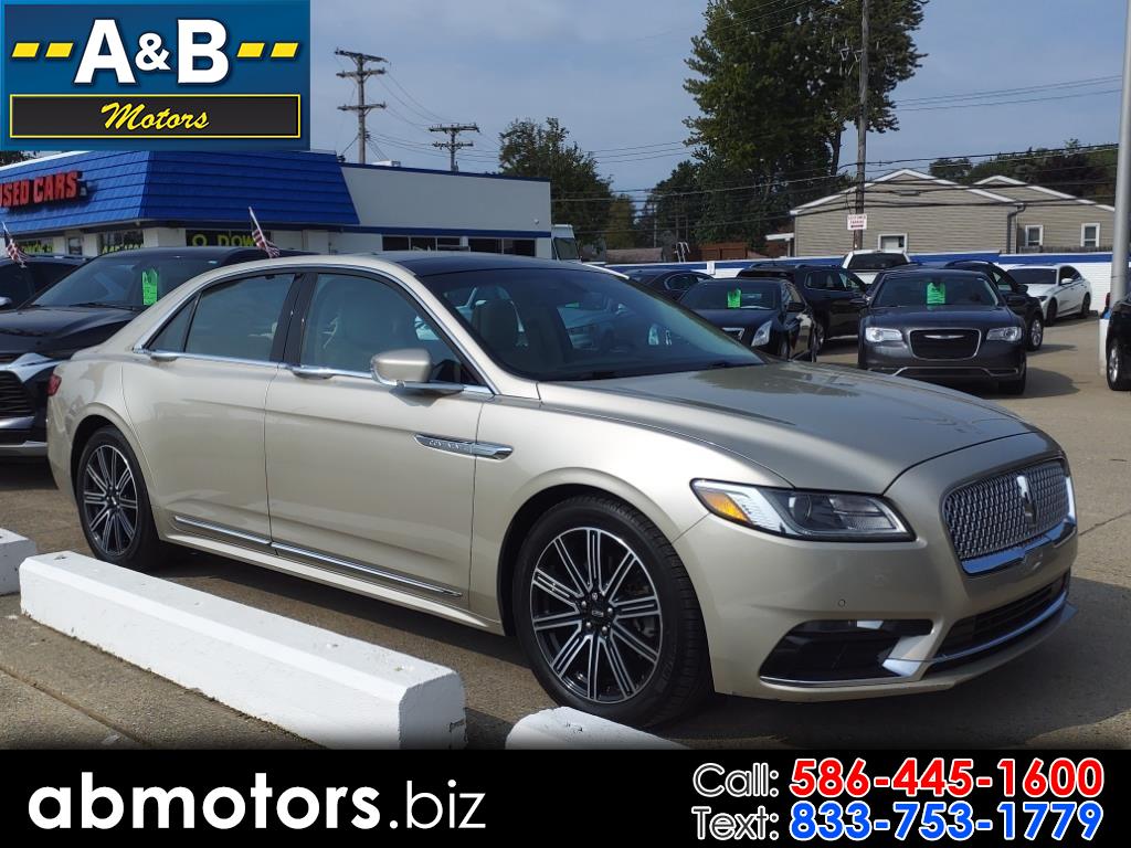 Lincoln Continental Reserve AWD 2017