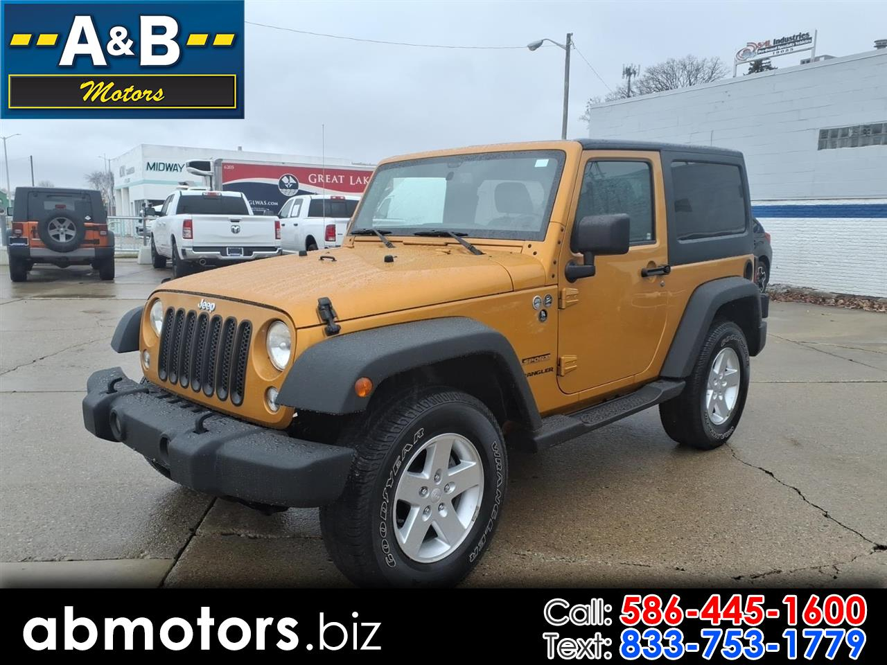 2014 Jeep Wrangler 4WD 2dr Sport