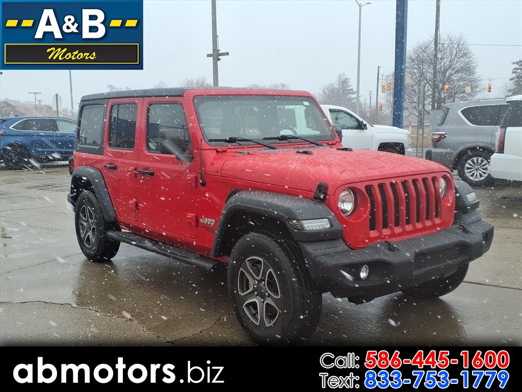 2020 Jeep Wrangler Unlimited Sport S 4x4