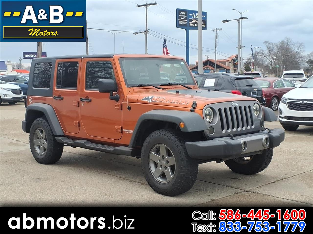 2010 Jeep Wrangler Unlimited 4WD 4dr Mountain
