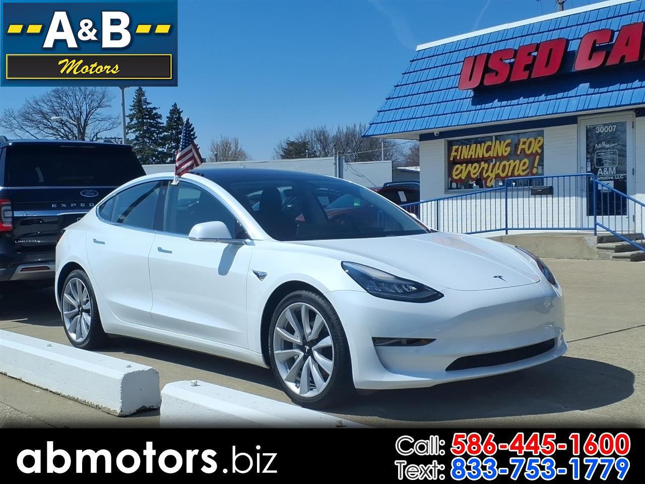 Tesla Model 3 Long Range Battery AWD 2018