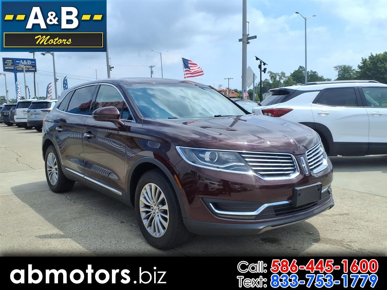 Lincoln MKX Select AWD 2018