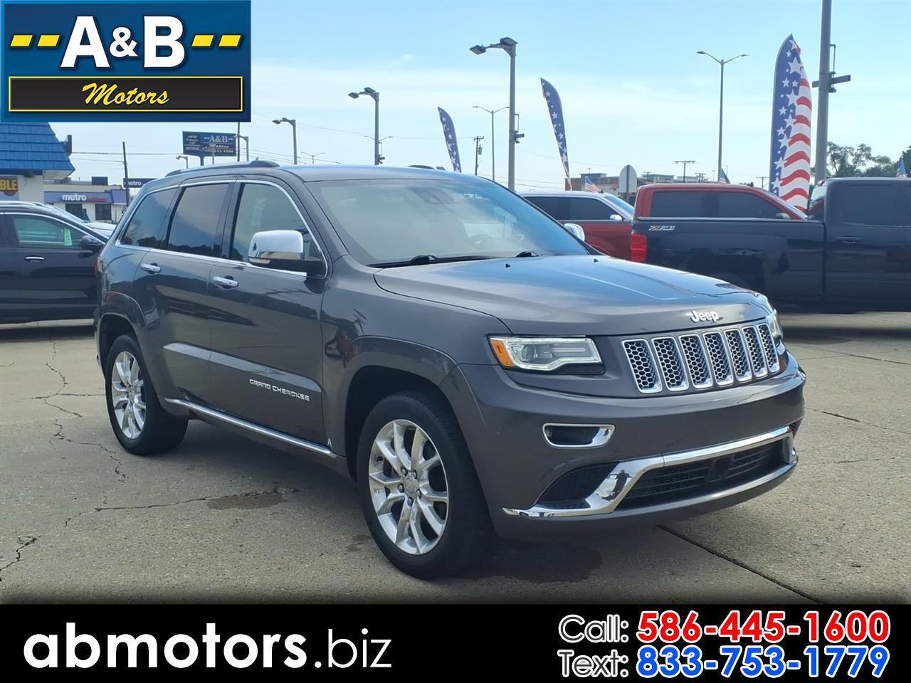 Jeep Grand Cherokee 4WD 4dr Summit 2016