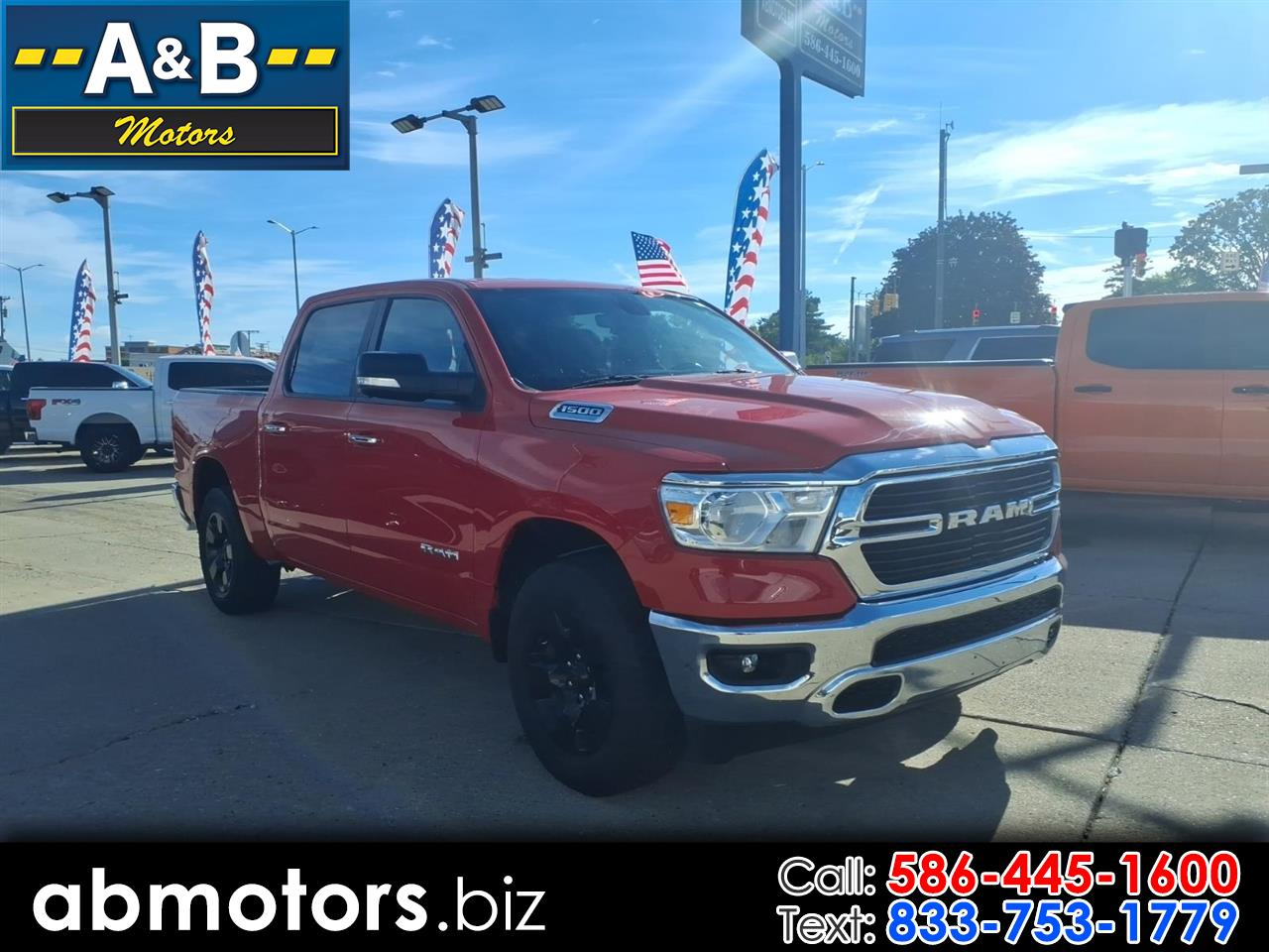 2019 RAM 1500 Big Horn/Lone Star 4x4 Crew Cab 5'7" Box
