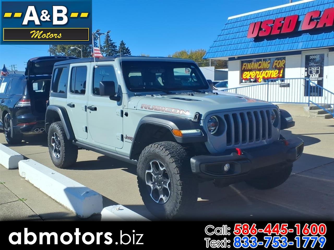 Jeep Wrangler Rubicon 4 Door 4x4 2023