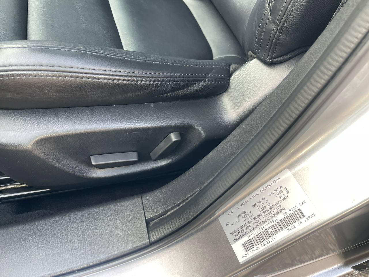 2015 Mazda Mazda6 Touring photo 3