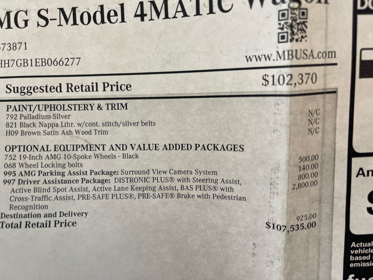 Mercedes-Benz E-Class 4dr Wgn E 63 AMG 4MATIC 2014