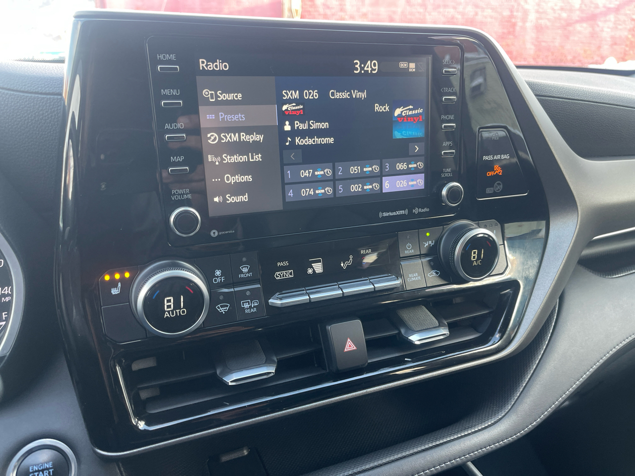 Toyota Highlander XLE AWD (Natl) 2020