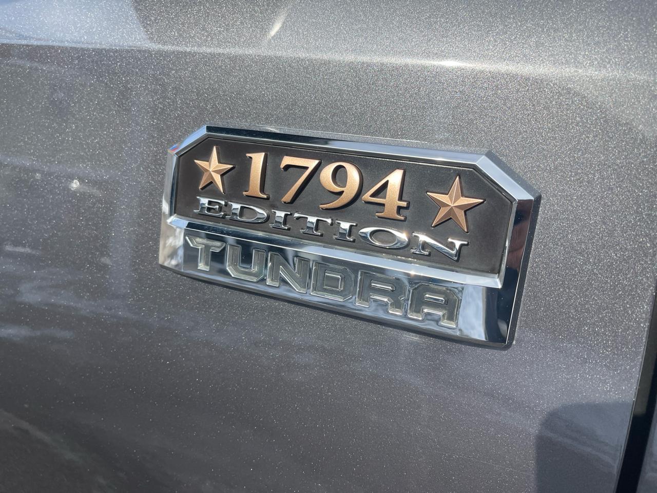 Toyota Tundra 4WD 1794 Edition CrewMax 5.5' Bed 5.7L (Natl) 2019