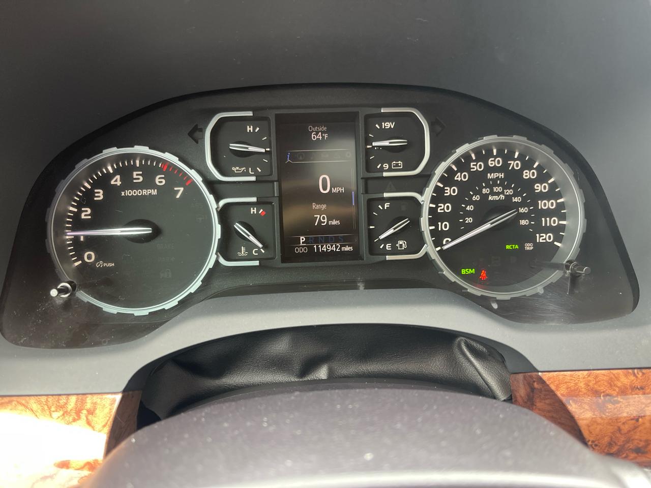 Toyota Tundra 4WD 1794 Edition CrewMax 5.5' Bed 5.7L (Natl) 2019