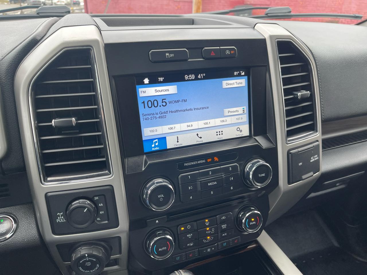 Ford F-150 2WD SuperCrew 157" Lariat 2017