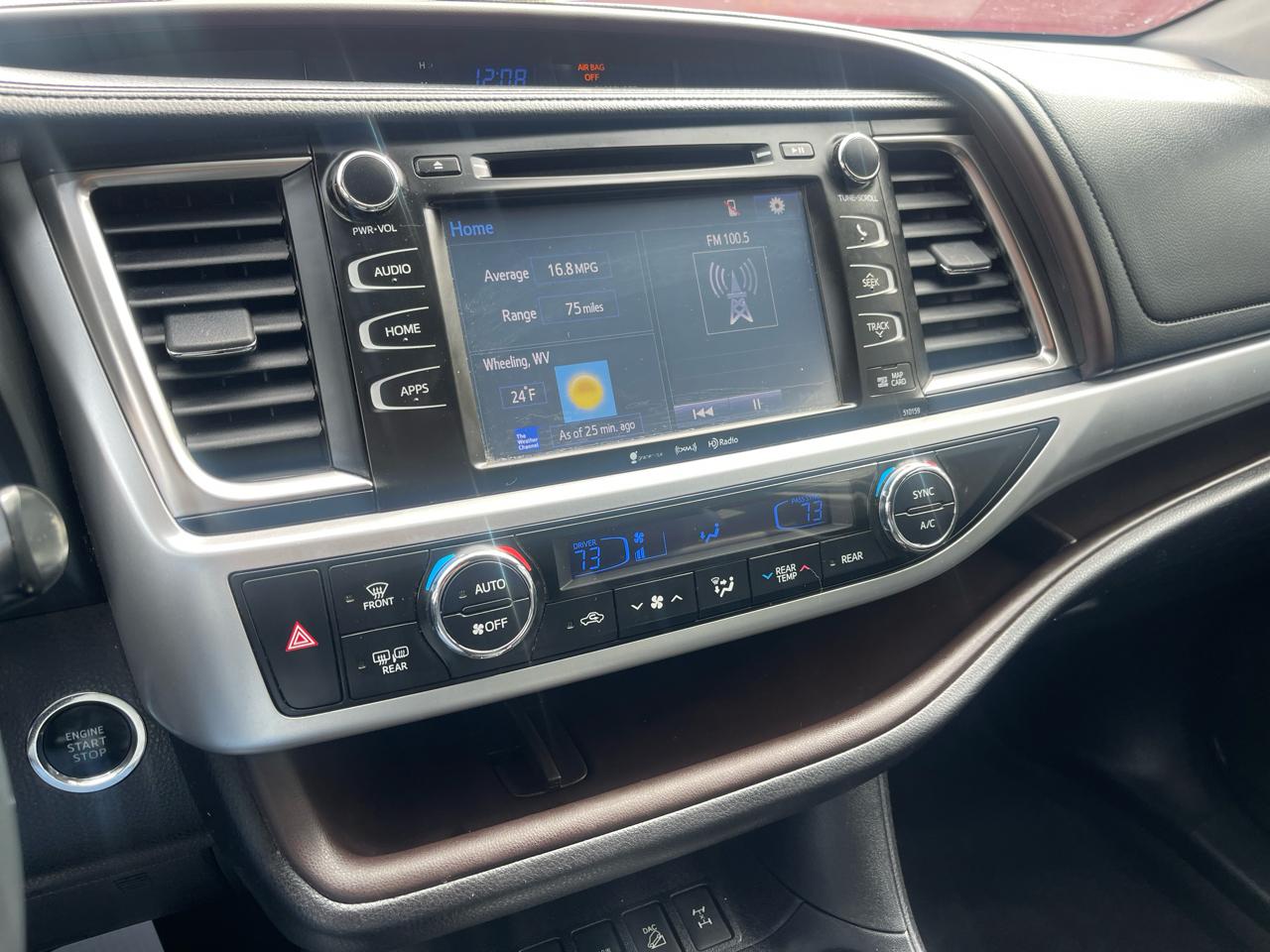 Toyota Highlander AWD 4dr V6 XLE (Natl) 2016