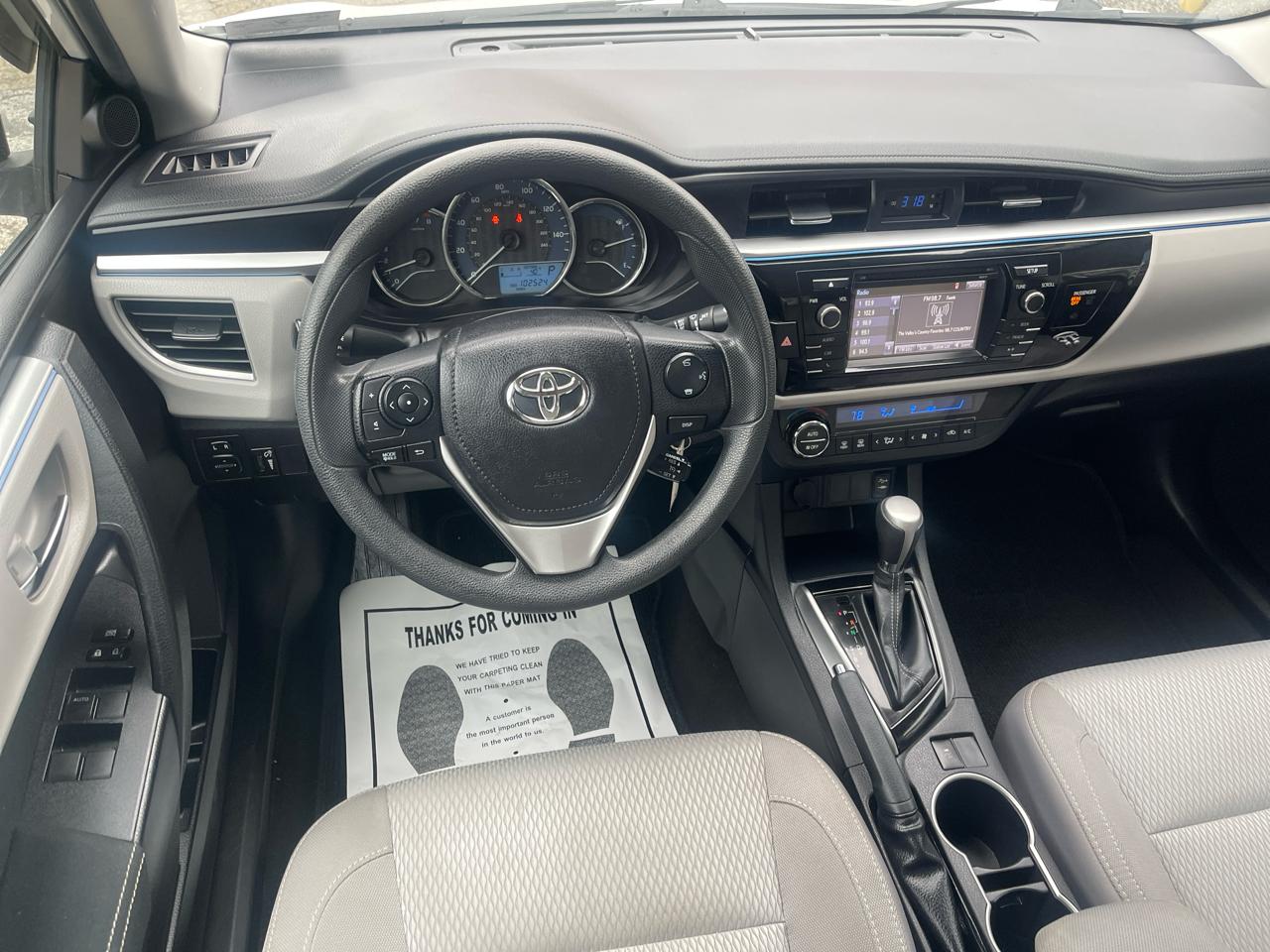 Toyota Corolla 4dr Sdn CVT S w/Special Edition Pkg (Natl) 2016