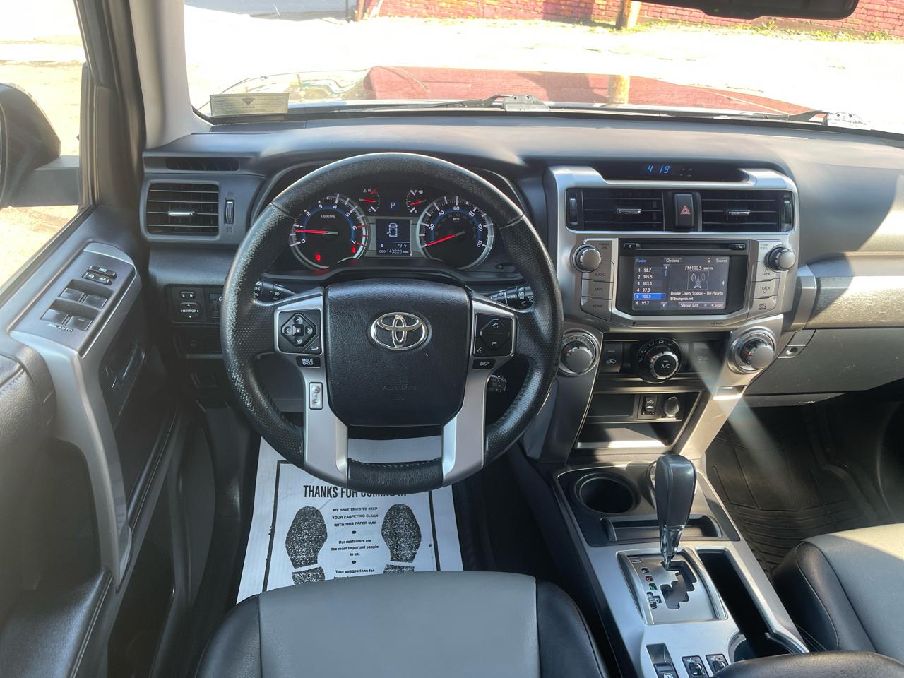 Toyota 4Runner 4WD 4dr V6 Trail Premium (Natl) 2015