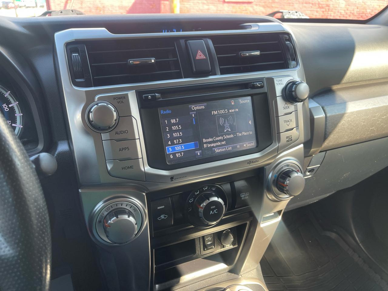 Toyota 4Runner 4WD 4dr V6 Trail Premium (Natl) 2015