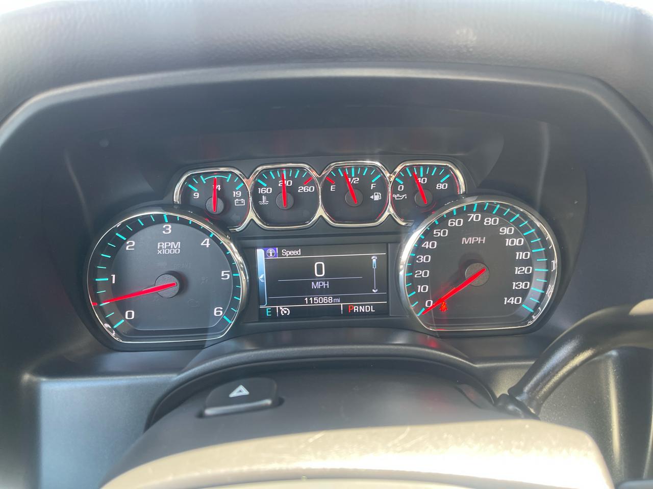 Chevrolet Silverado 1500 4WD Double Cab 143.5" LT w/1LT 2018