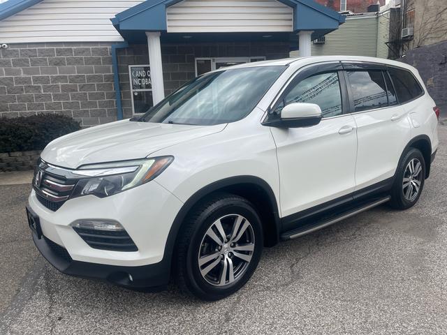 Pearl White 2016 Honda Pilot EX-L AWD SUV / Crossover All-Wheel Drive Automatic