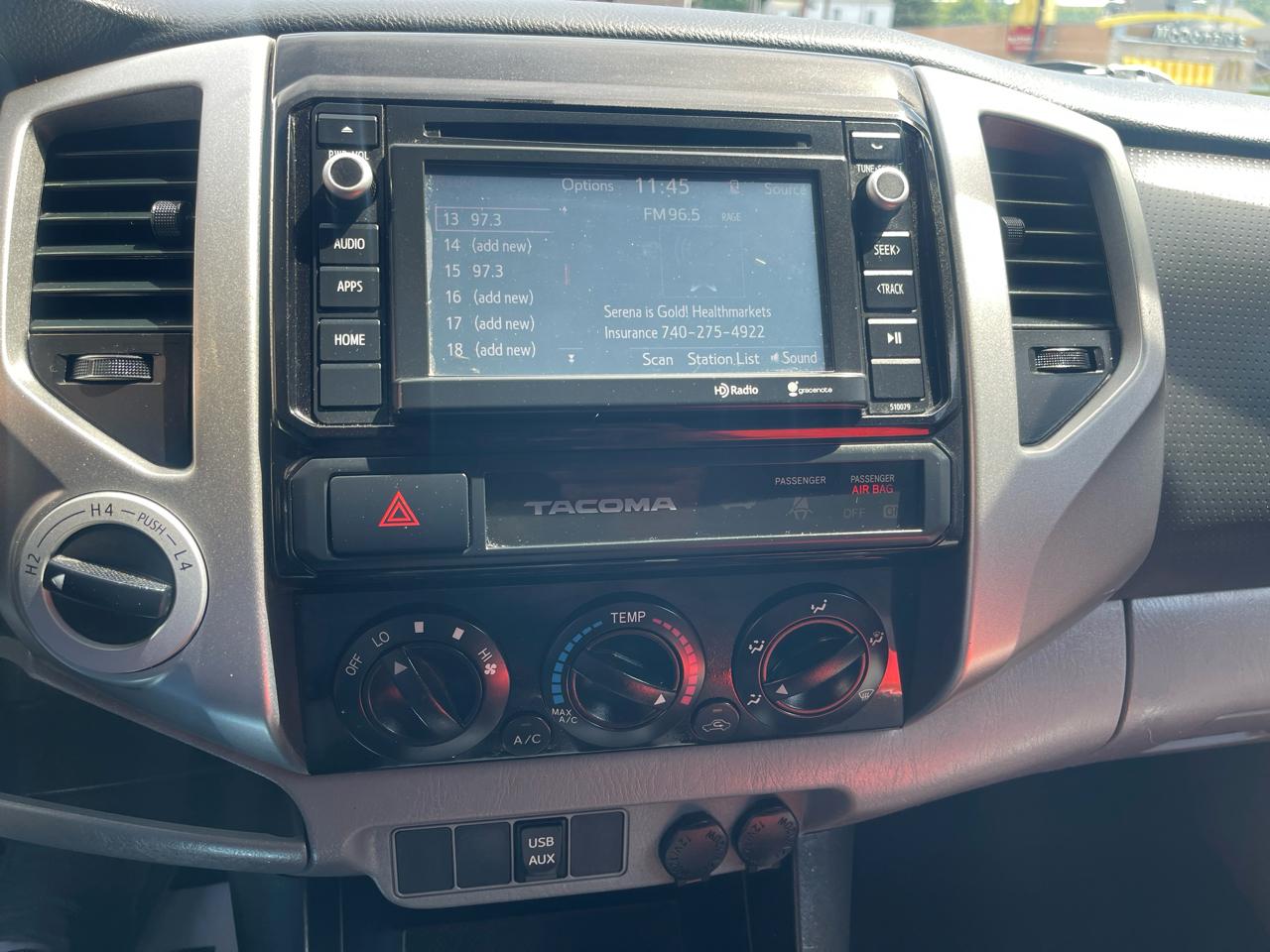 Toyota Tacoma 4WD Double Cab LB V6 AT (Natl) 2015