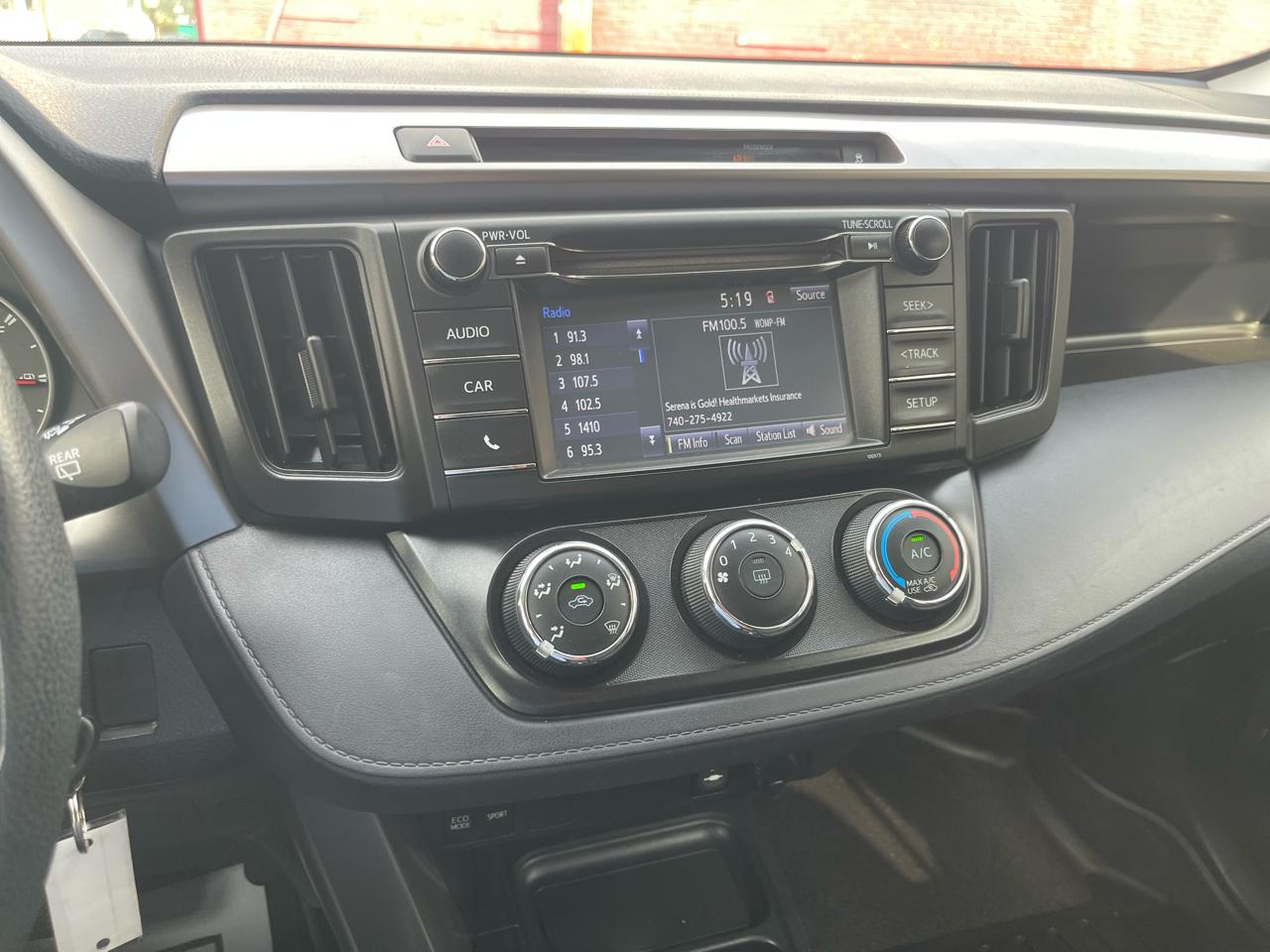 Toyota RAV4 AWD 4dr LE (Natl) 2016