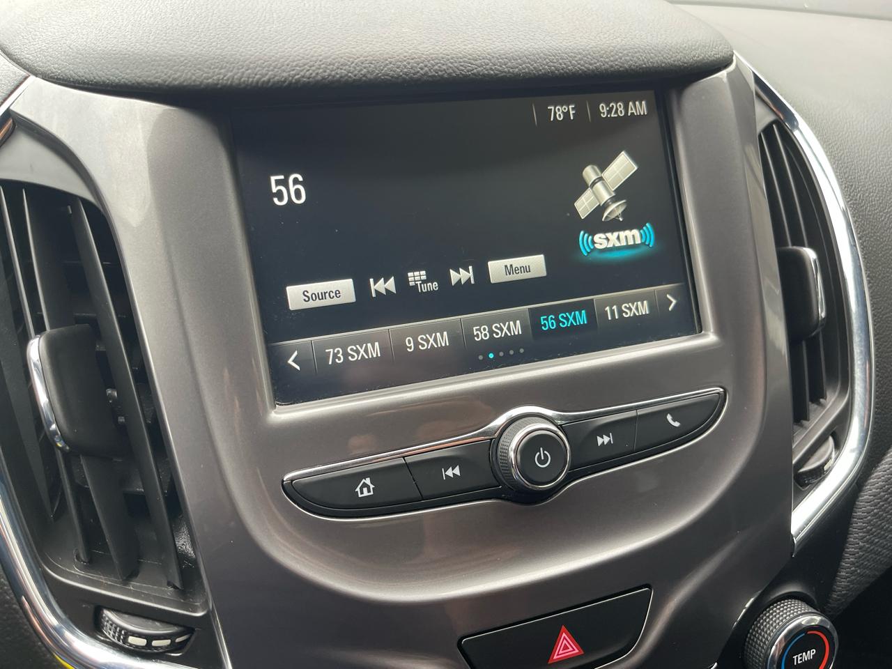 Chevrolet Cruze 4dr Sdn 1.4L LT w/1SD 2017