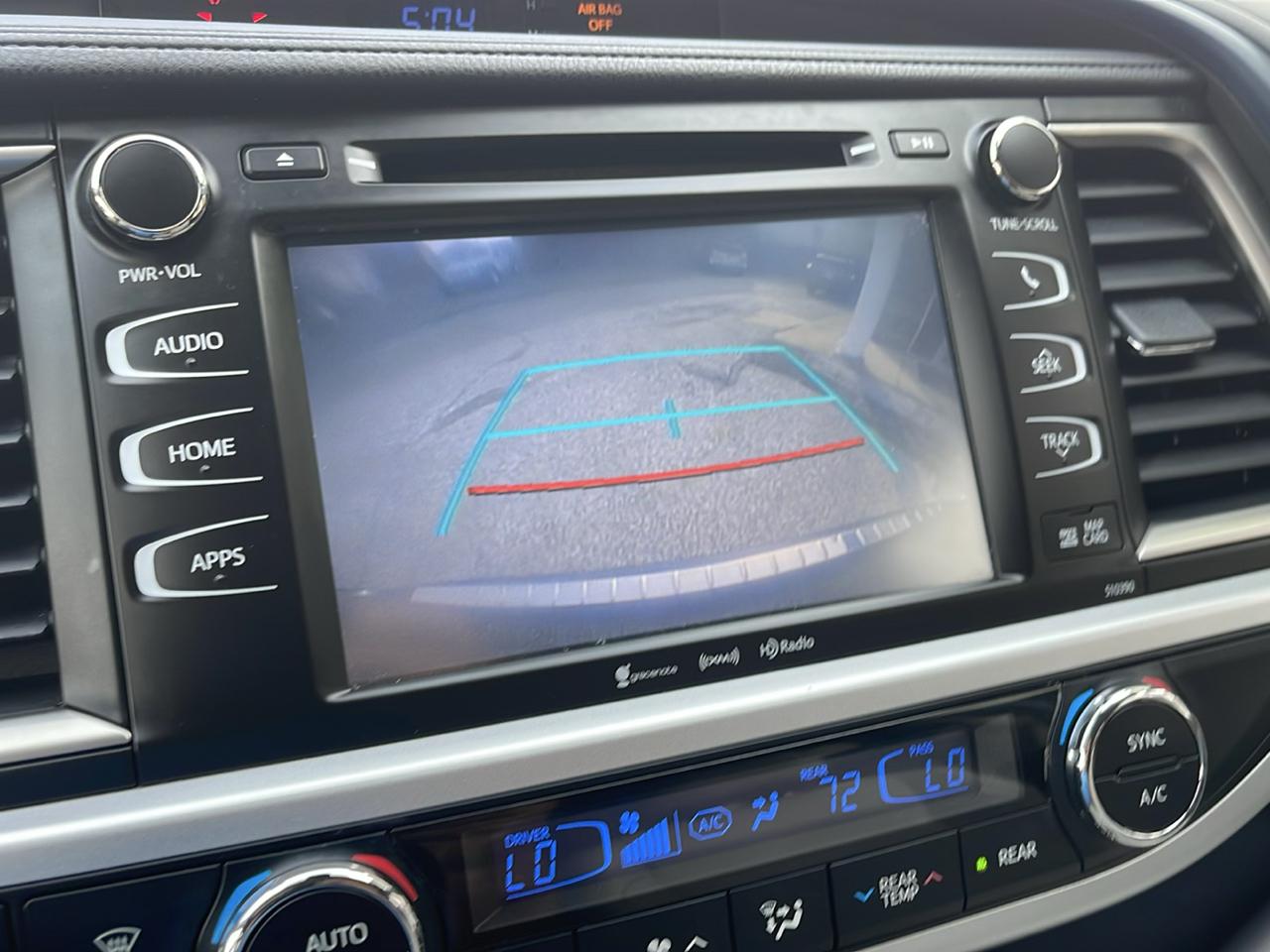 Toyota Highlander XLE V6 AWD (Natl) 2019