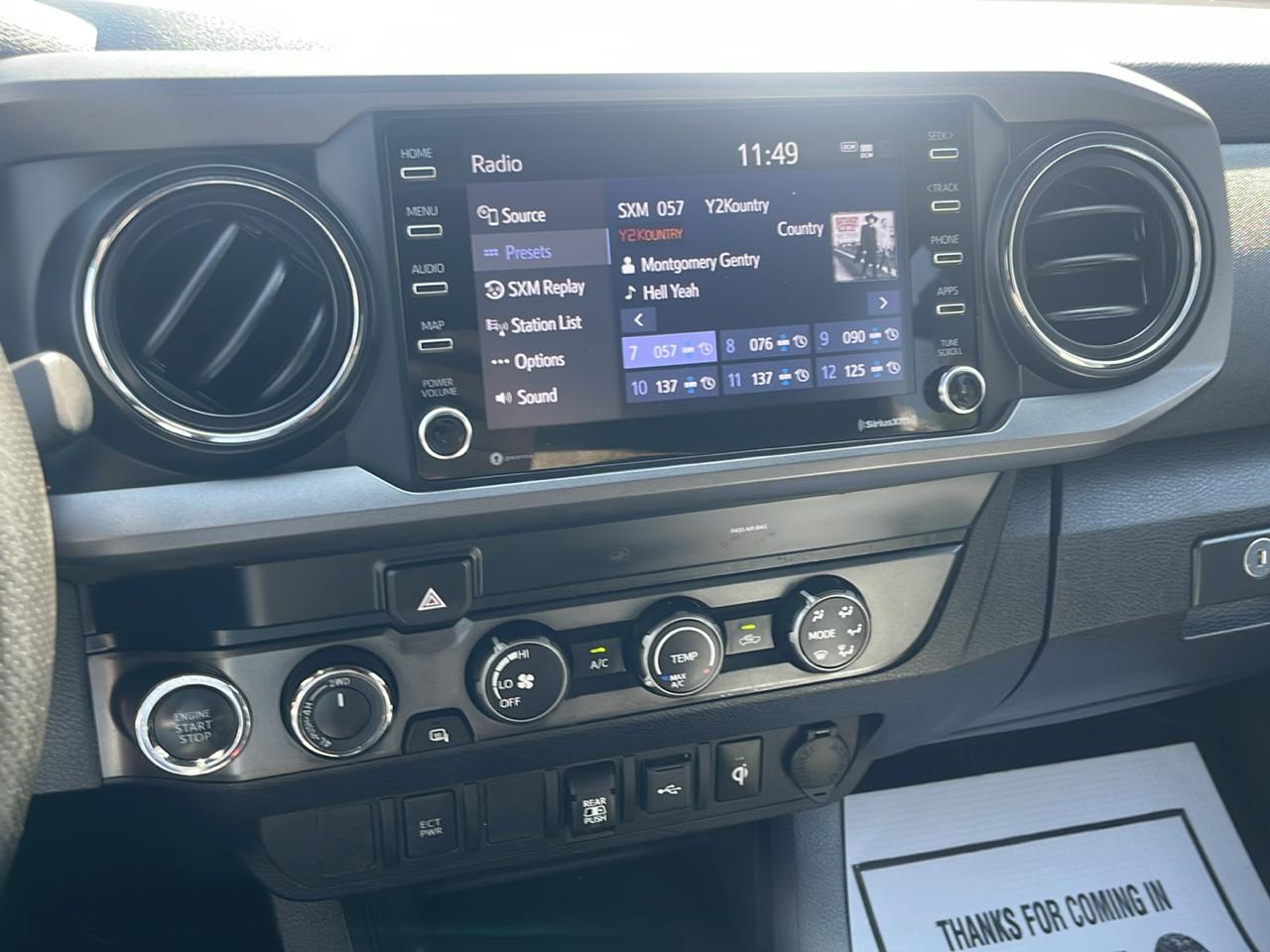 Toyota Tacoma 4WD TRD Off Road Double Cab 6' Bed V6 AT (Natl) 2020