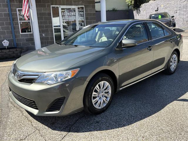 Light Green 2012 Toyota Camry Sedan Front-Wheel Drive Automatic