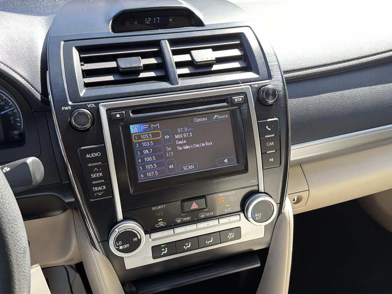 Toyota Camry 4dr Sdn I4 Auto SE Sport Limited Edition (Natl) 2012