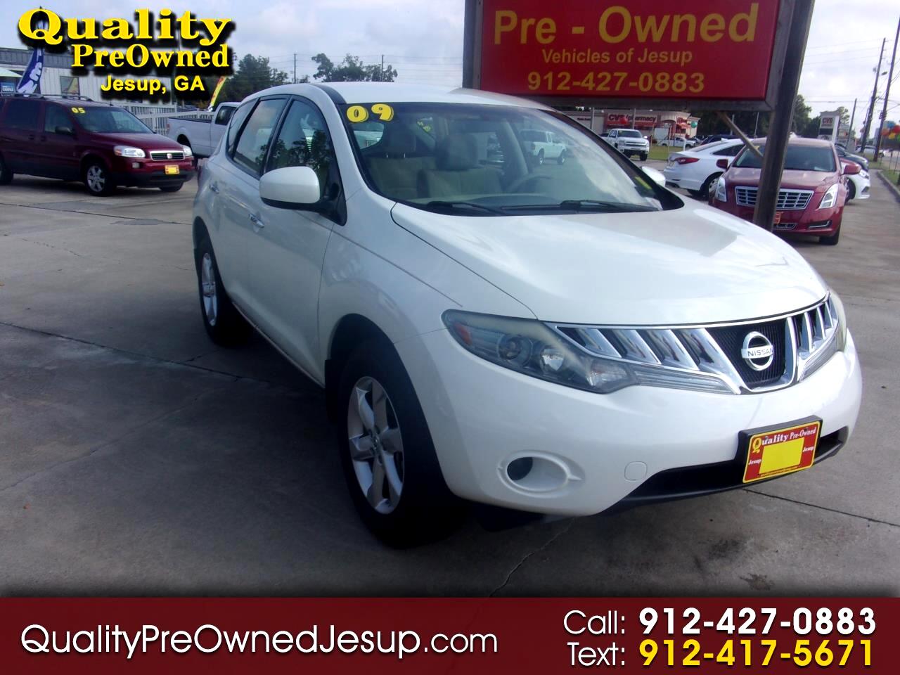 Used 2009 Nissan Murano 2WD 4dr S for Sale in Jesup GA 31545 Quality