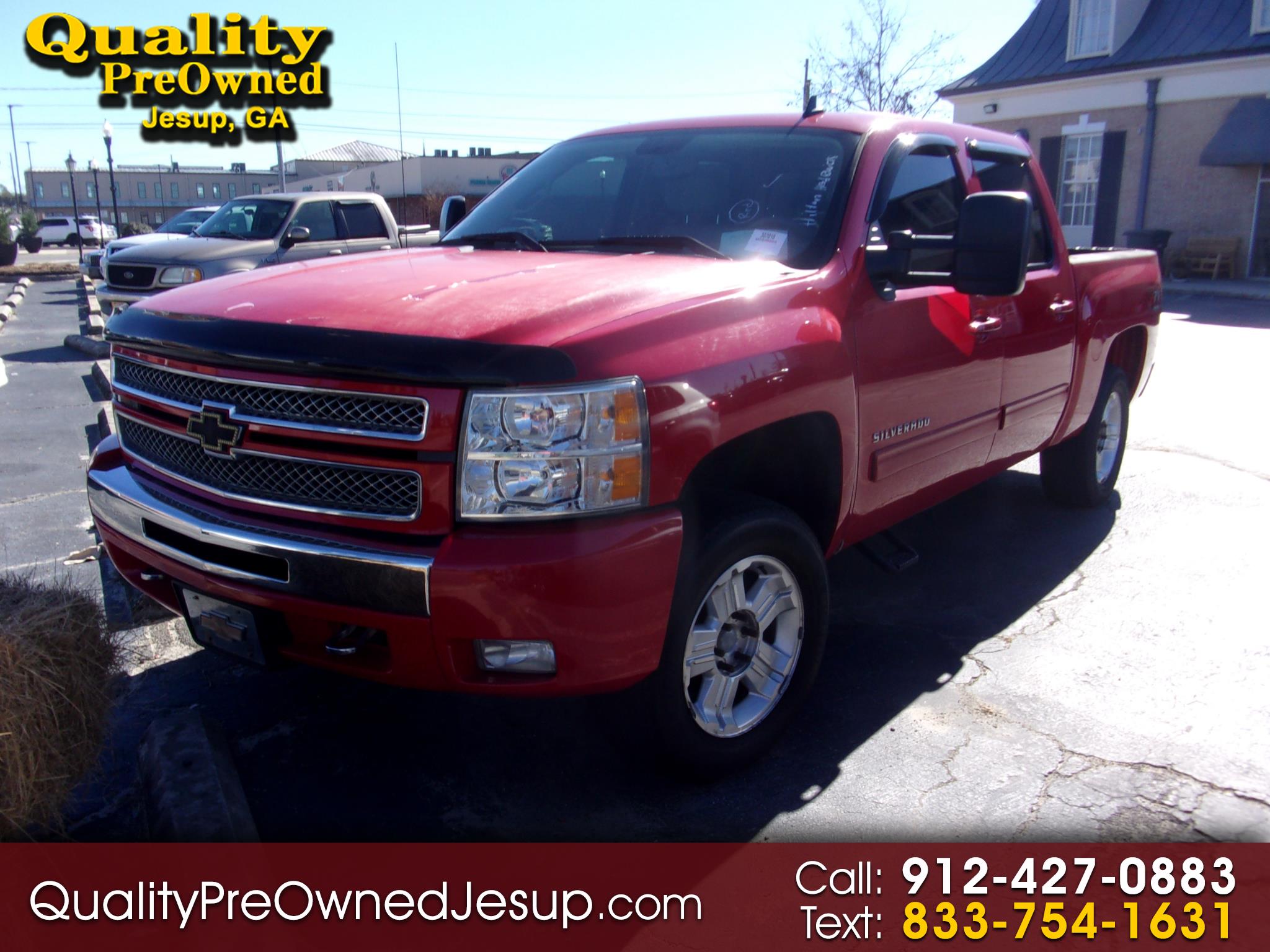 Used 2012 Chevrolet Silverado 1500 4WD Crew Cab 143.5" LT for Sale in