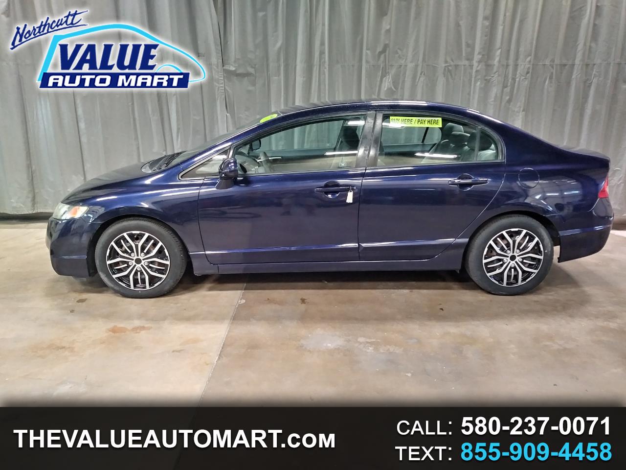 Used 2011 Honda Civic LX Sedan 5Speed AT for Sale in Enid OK 73701