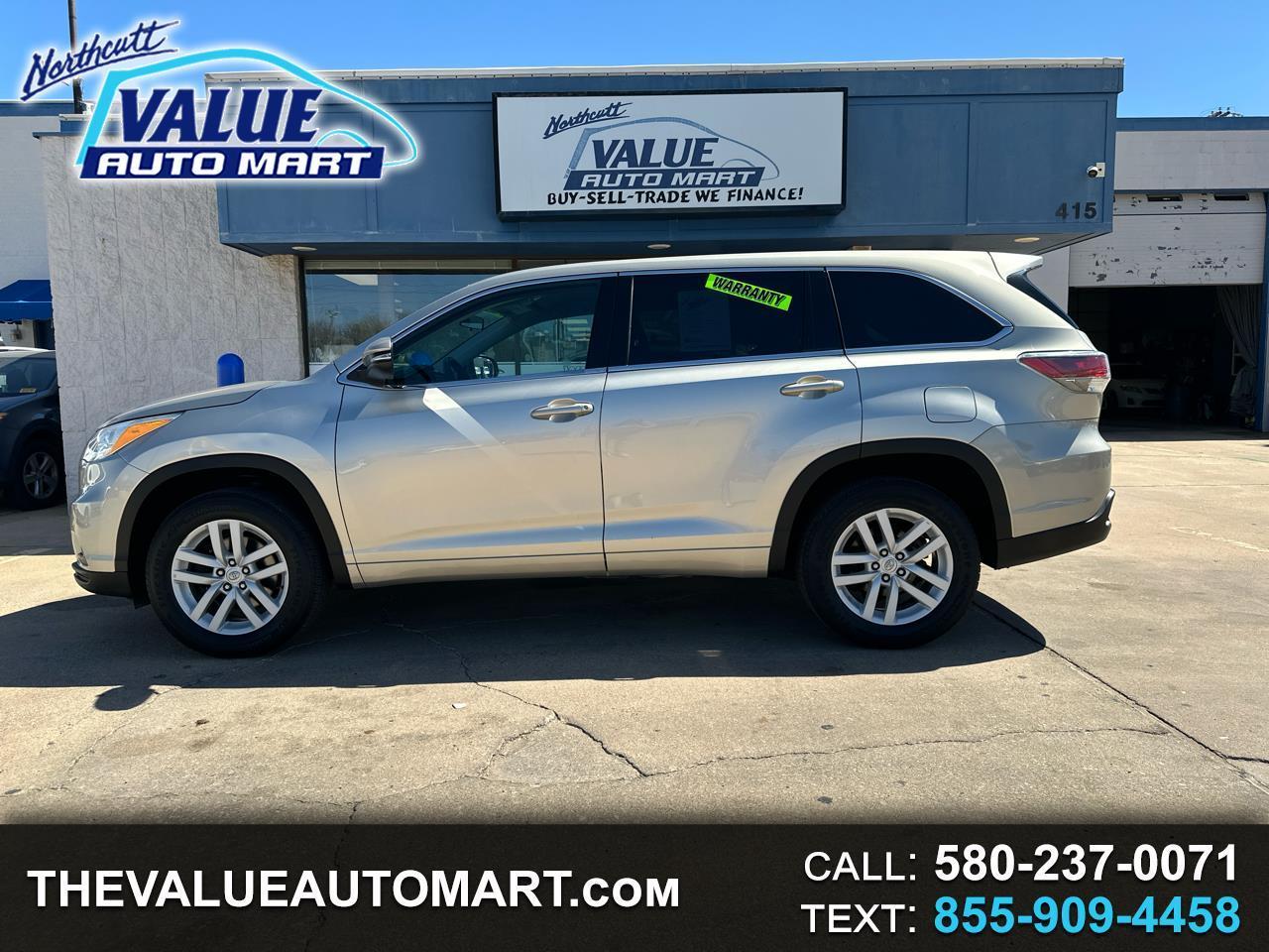 Toyota Highlander LE FWD I4 2015