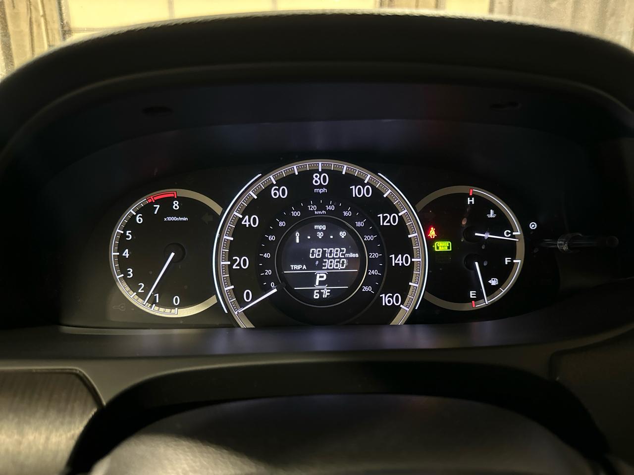 Honda Accord EX-L Sedan CVT 2013