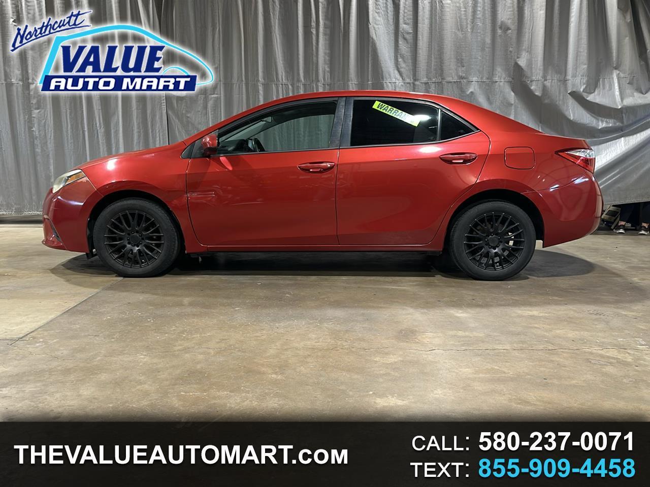 Toyota Corolla S Premium CVT 2014