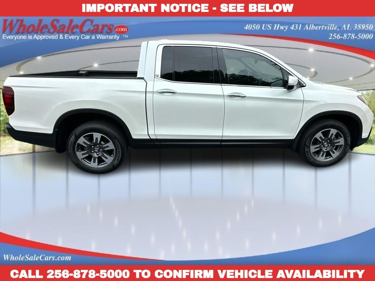2019 Honda Ridgeline RTL-E AWD