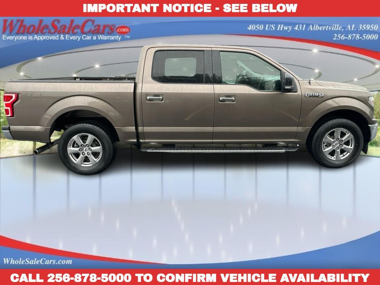 2018 Ford F-150 XLT SuperCrew 5.5-ft. Bed 2WD