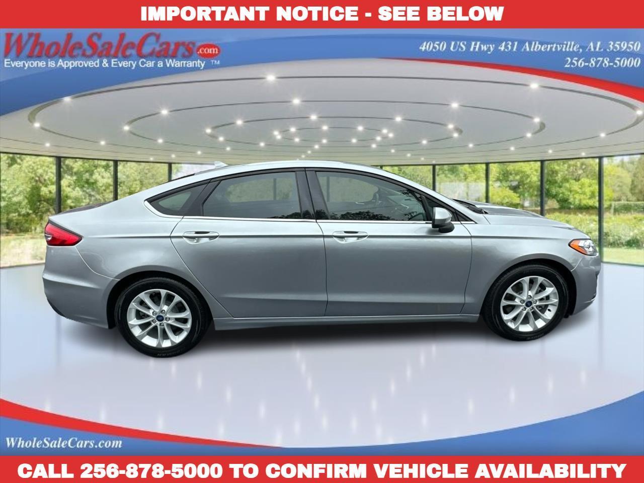 2020 Ford Fusion SE 4D Sedan