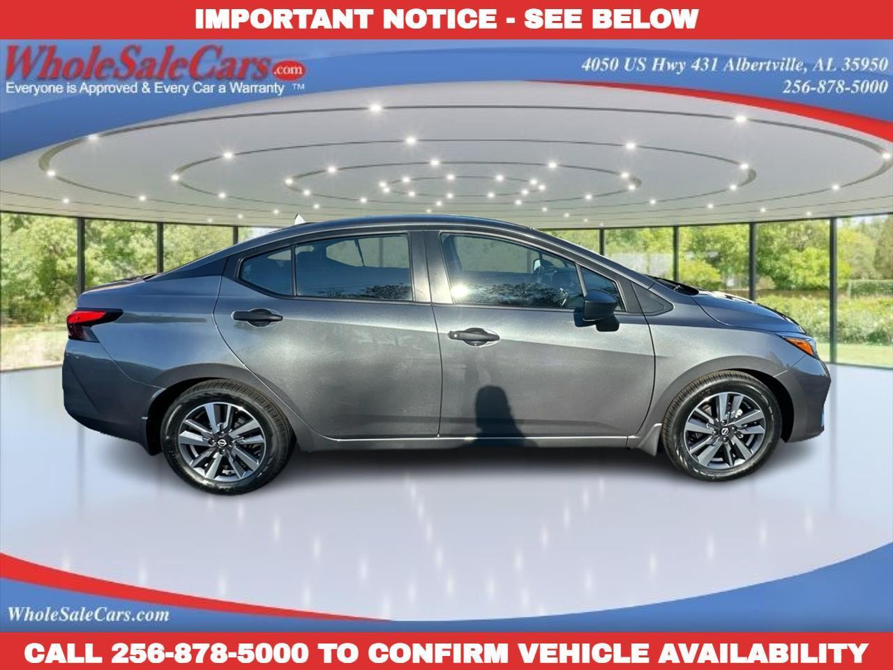 2023 Nissan Versa S 4D Sedan at