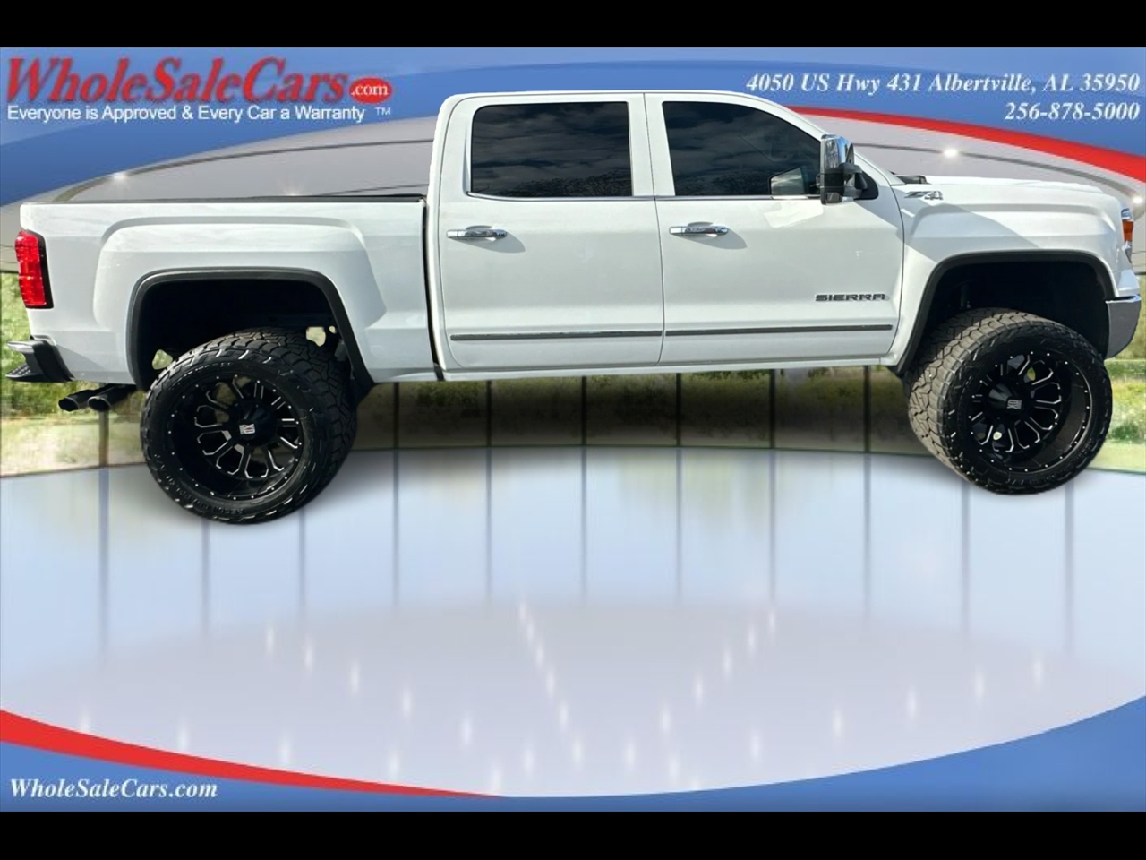 2015 GMC Sierra 1500 SLT Crew Cab 4WD SWB