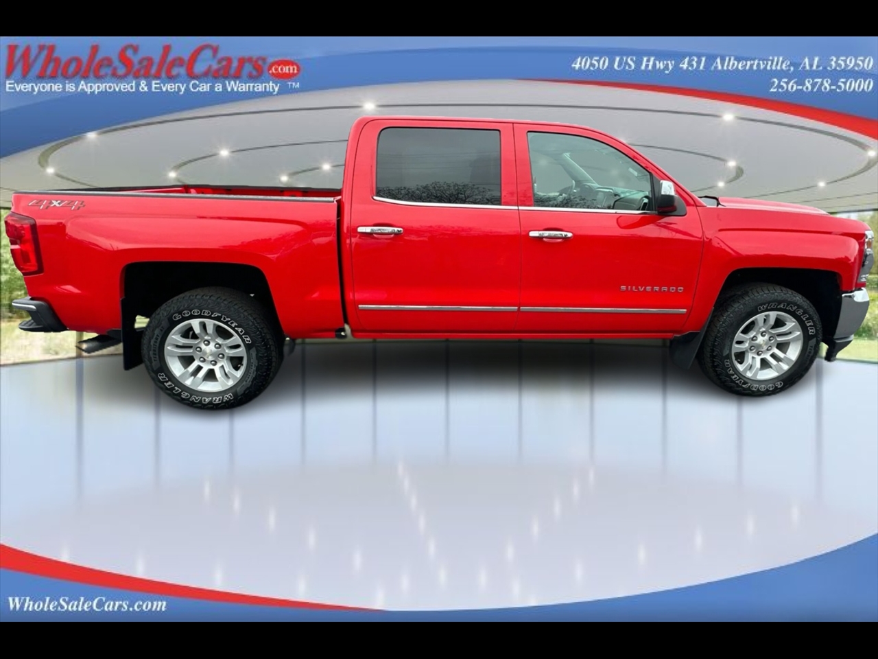 2018 Chevrolet Silverado 1500 LTZ Crew Cab 4WD