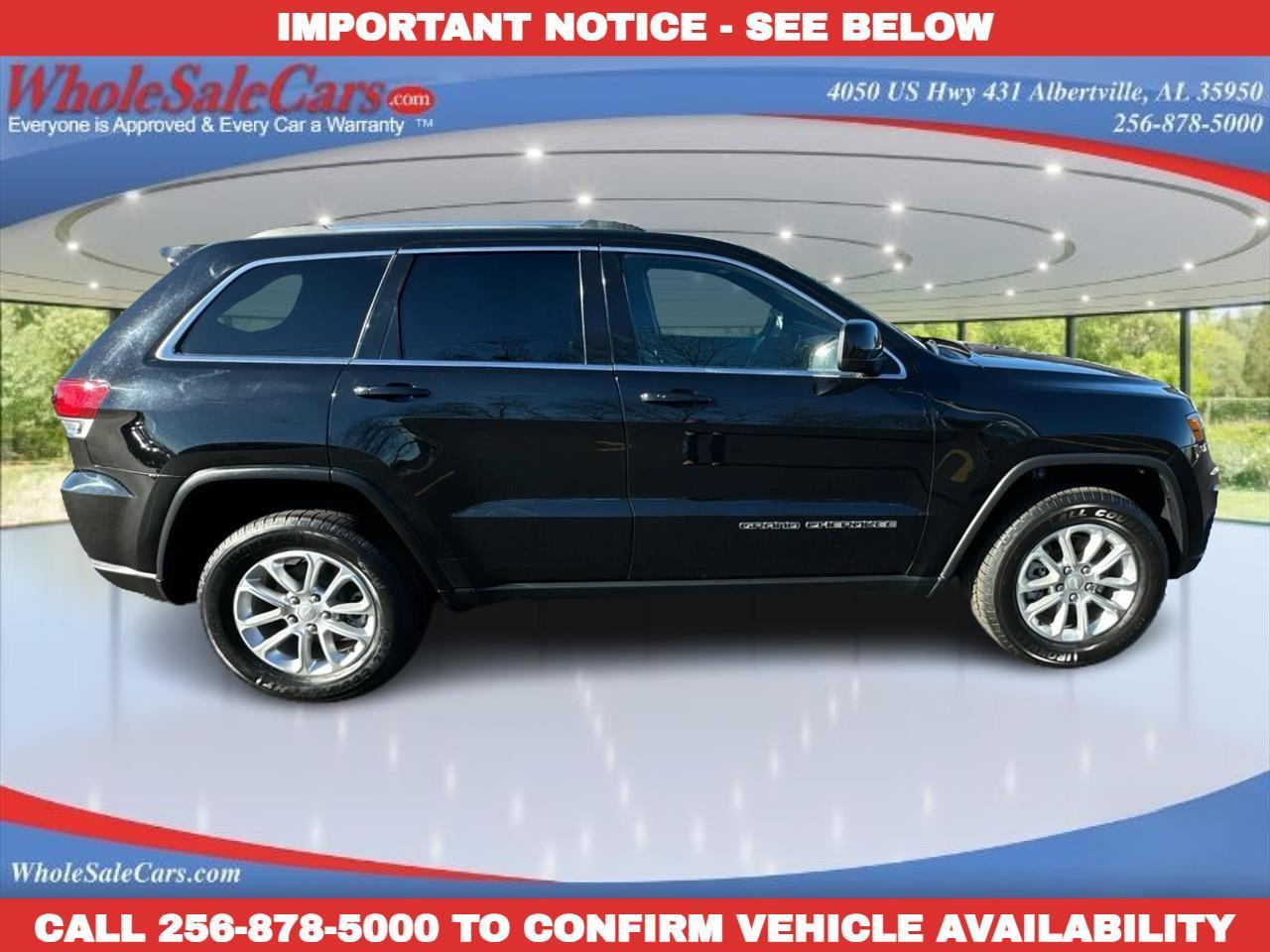 2021 Jeep Grand Cherokee Laredo 4D SUV 4WD