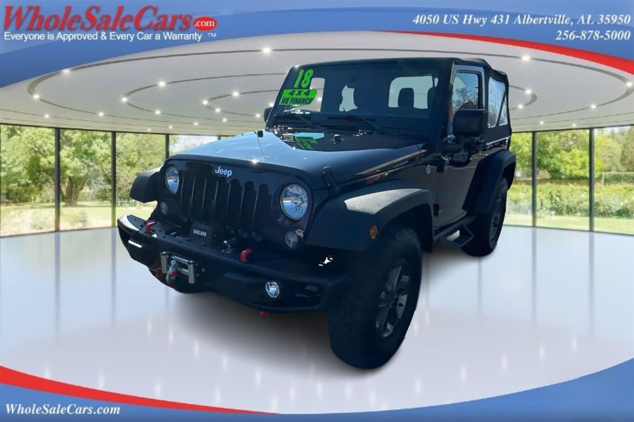 Jeep Wrangler Sport 2D SUV 4WD 2018