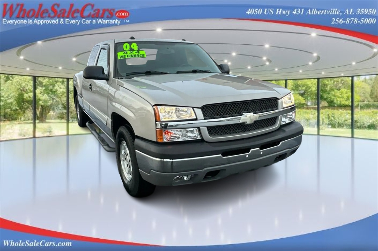 Chevrolet Silverado 1500 Base Ext Cab 4WD 4D 2004