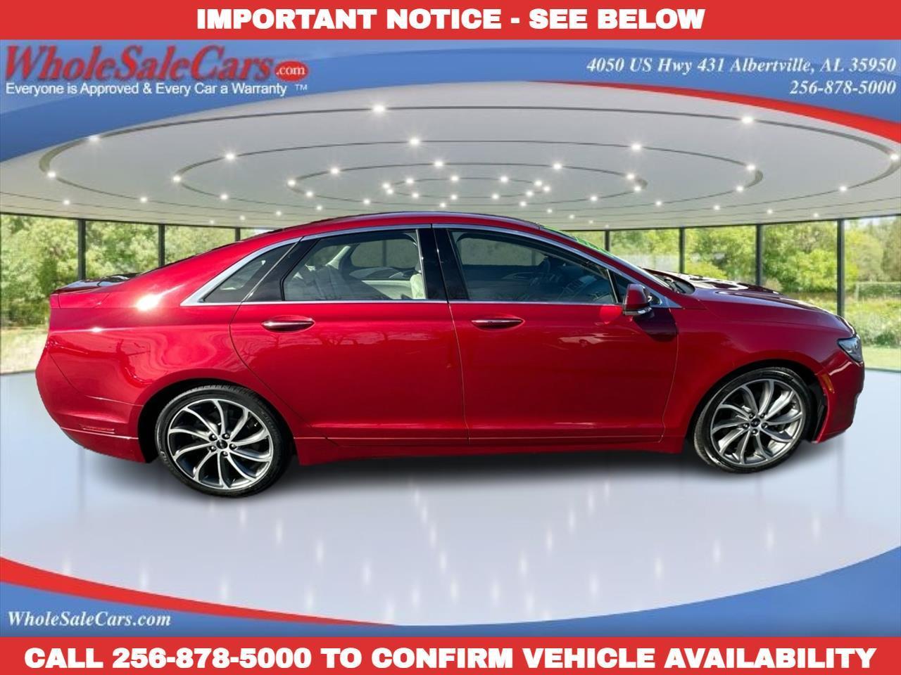 2019 Lincoln MKZ Reserve 4D Sedan FWD