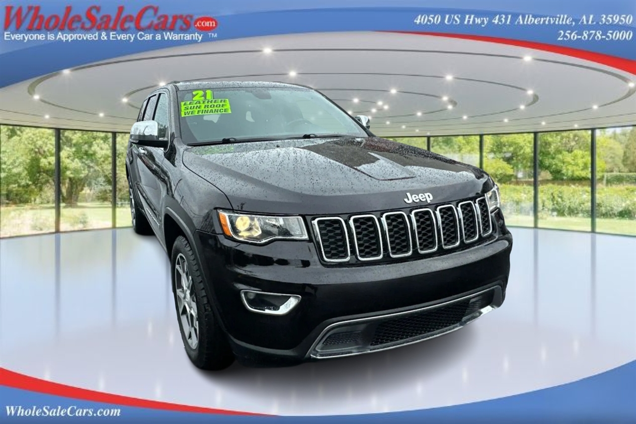 Jeep Grand Cherokee Limited 4D SUV RWD 2021