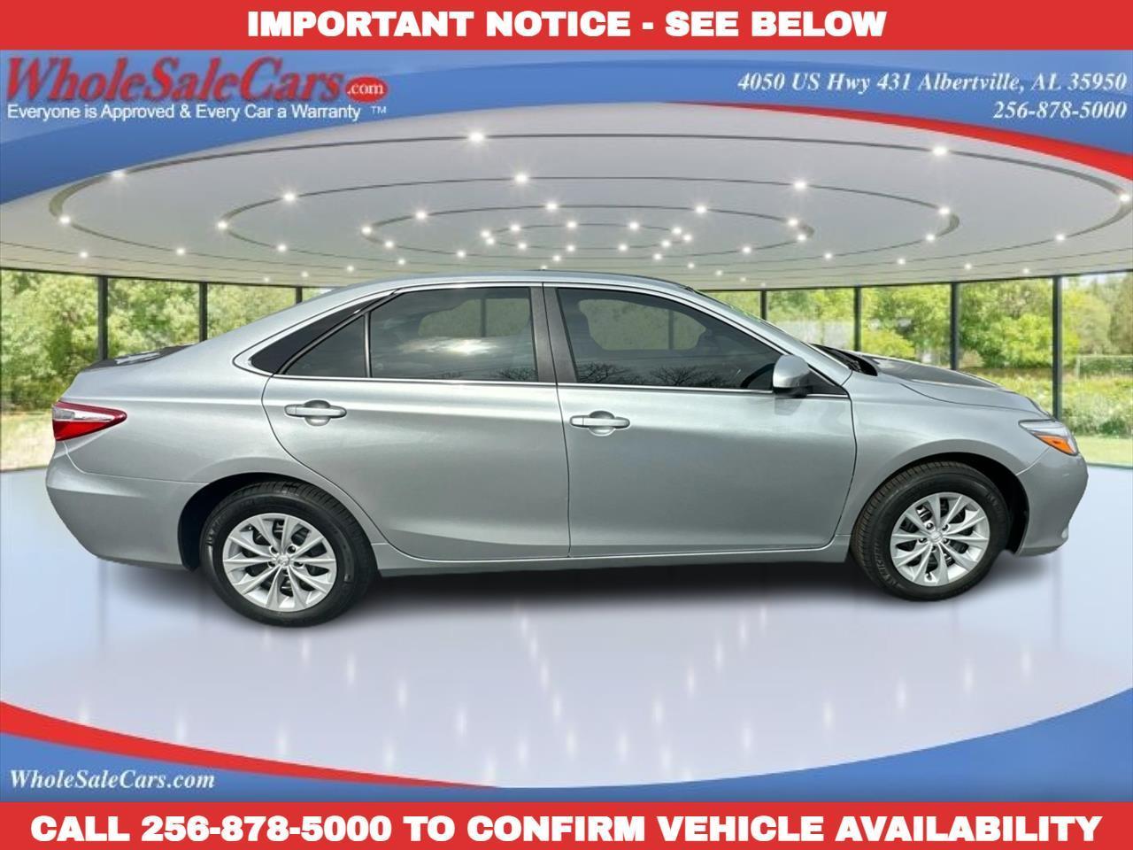 2017 Toyota Camry LE 4D Sedan