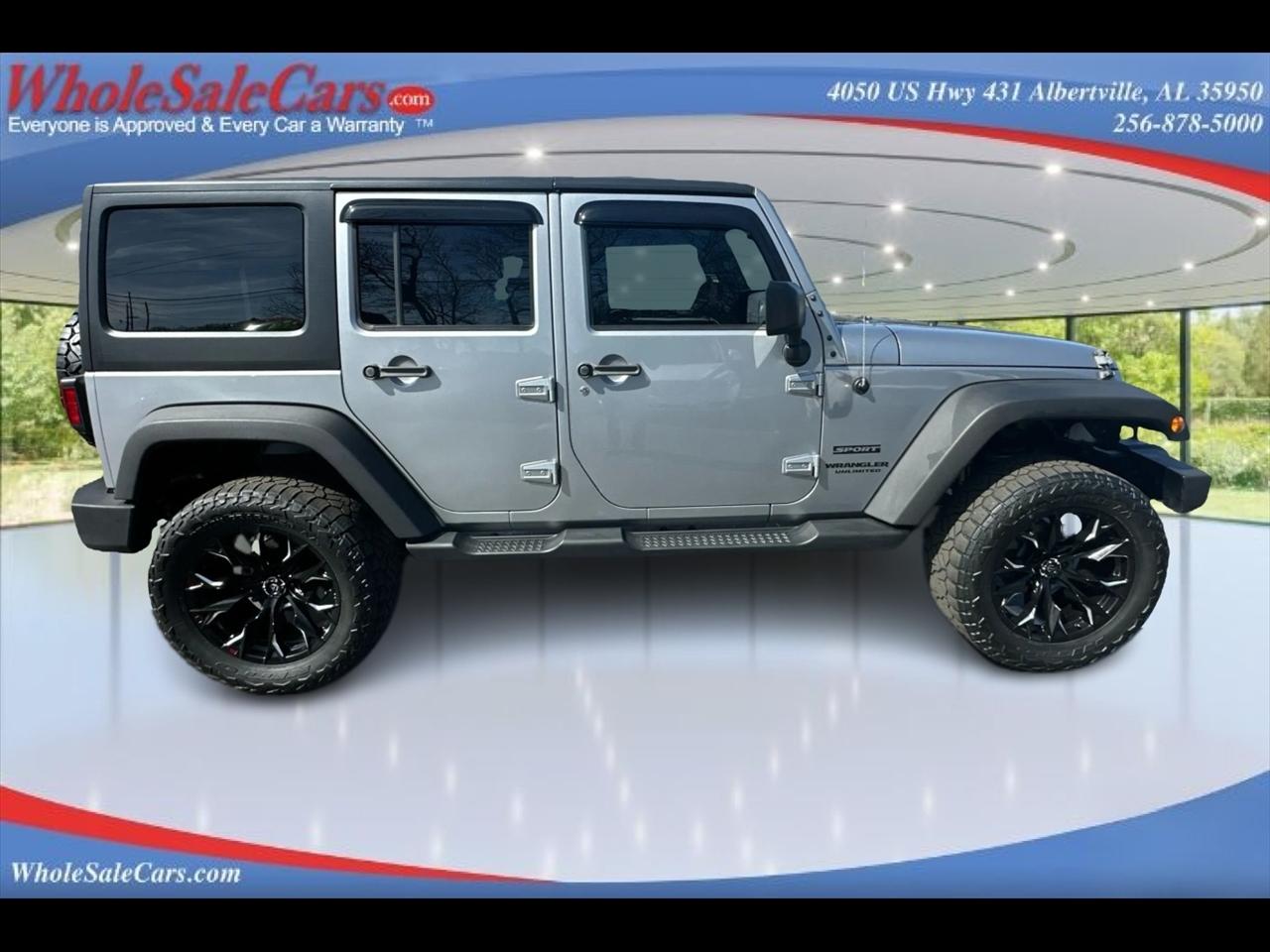2017 Jeep Wrangler Unlimited Sport 4D SUV 4WD
